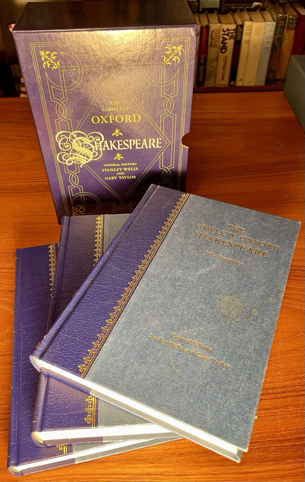 The Complete Oxford Shakespeare 3 Vol Box Set HC – Histories Comedies Tragedies