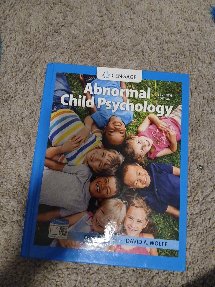 Abnormal Child Psychology – Hardcover, by Mash Eric J Wolfe David A – Like new