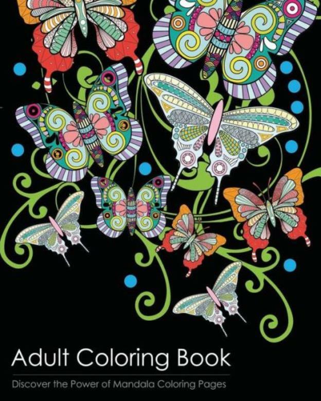 Adult Coloring Book: Discover The Healing Power Of Mandala Coloring Pages