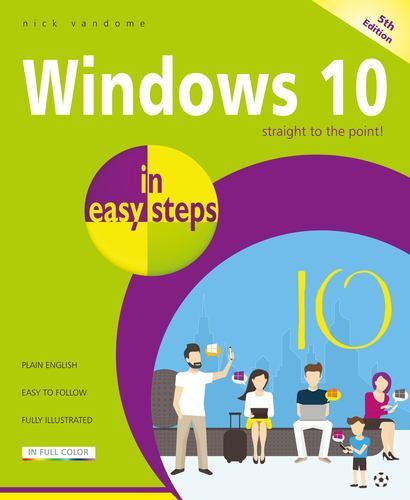 Windows 10 in easy steps by Vandome, Nick [Paperback]