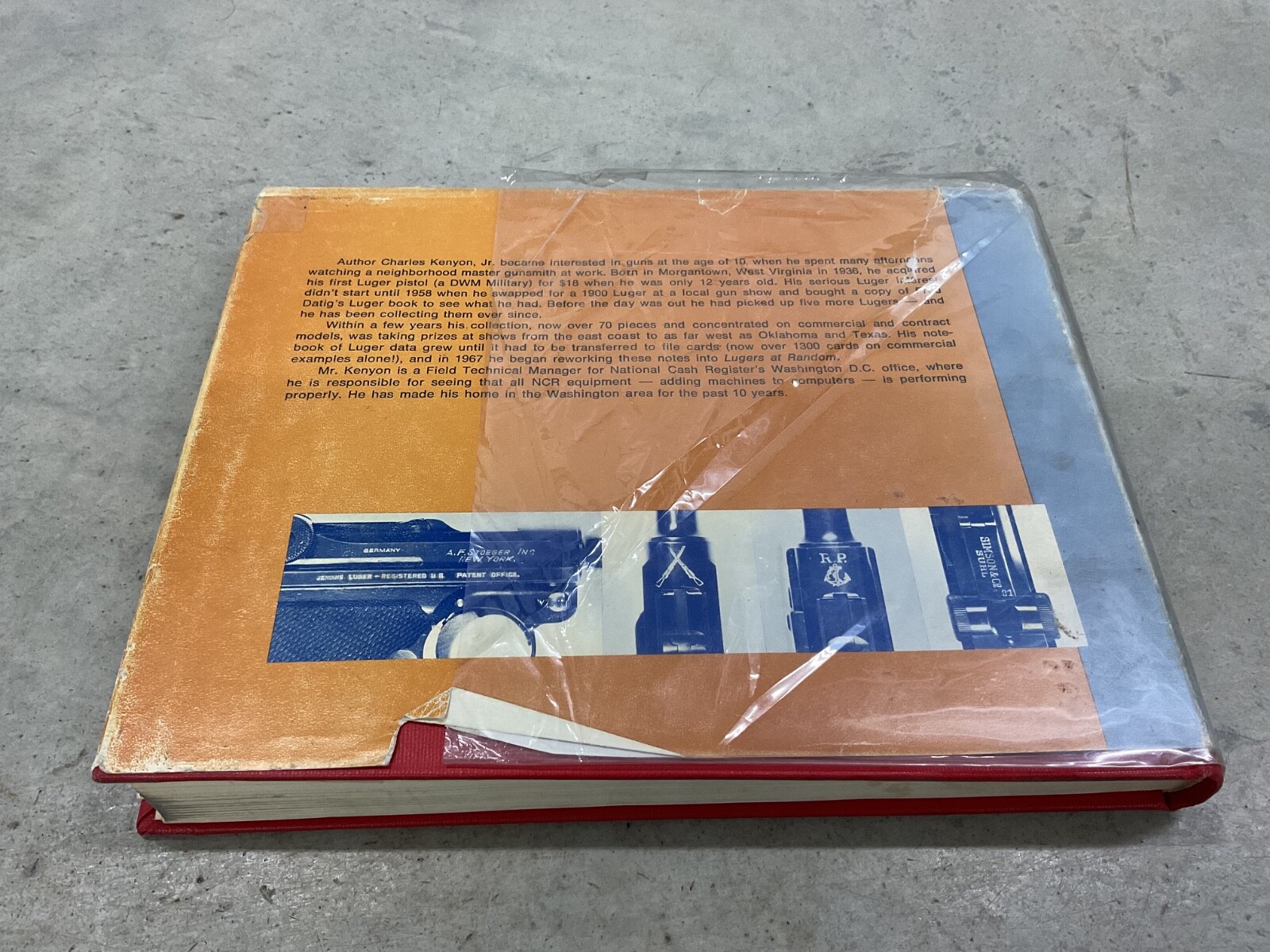 Lugers At Random By Charles Kenyon Jr. Hardcover With Dust Jacket 400 Pages