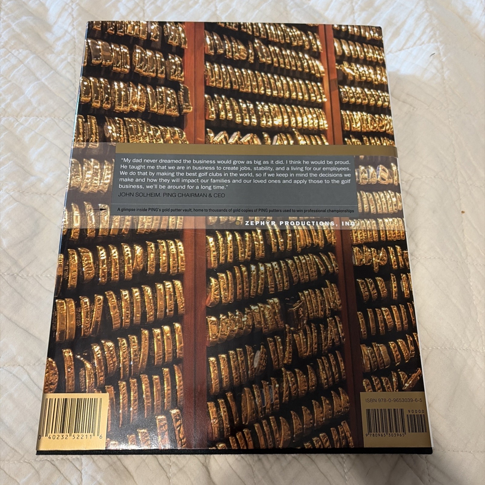 And The Putter Went PING… Standard Edition by Jeffery B. Ellis. Clean Pages