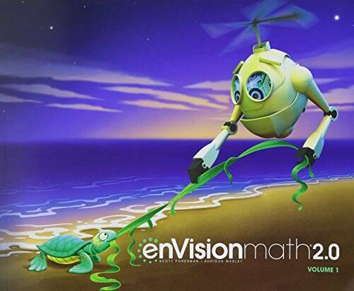enVision Math 20, Grade K, Vol 1, Student Edition – Paperback – VERY GOOD