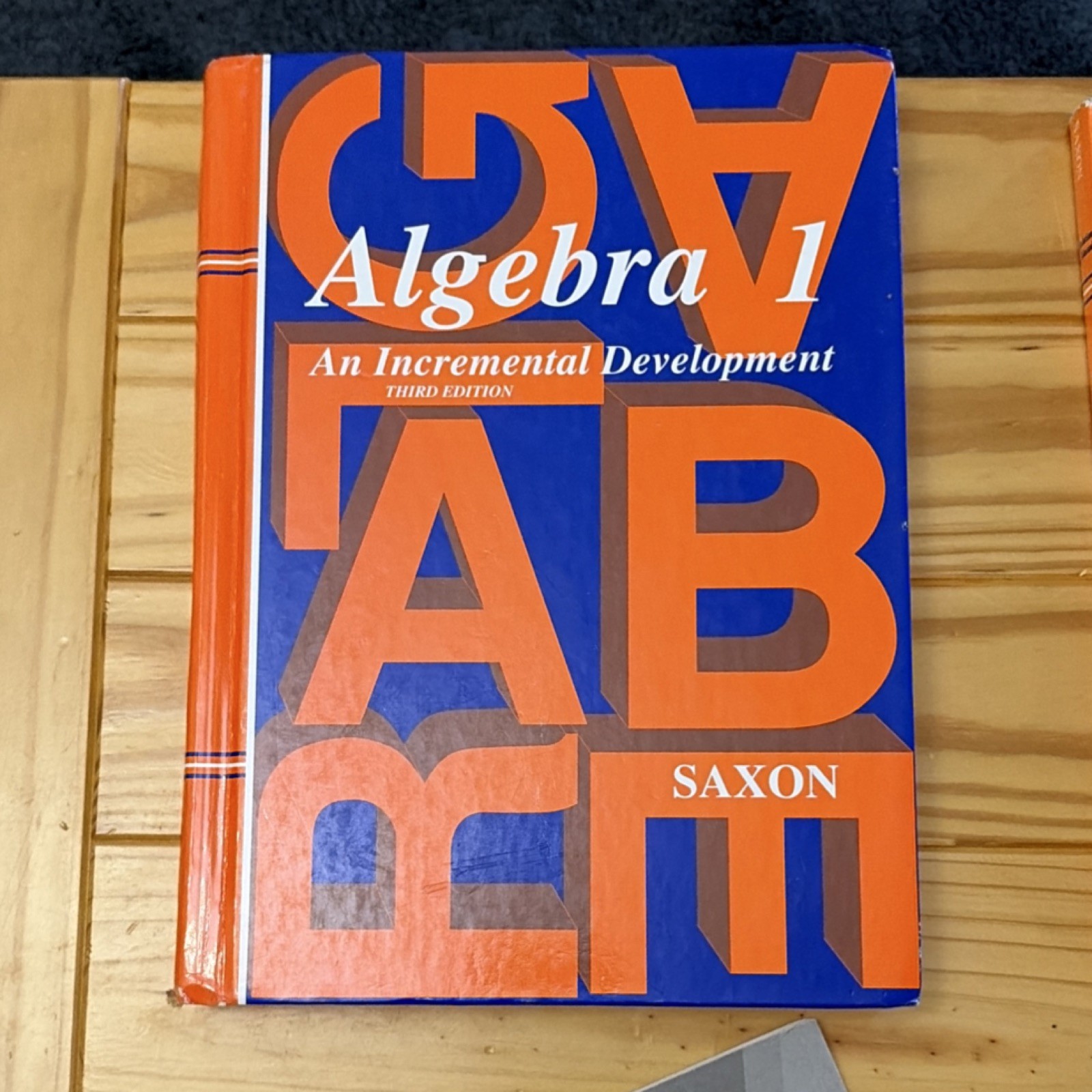 Saxon Algebra 1 Kit: Text, Solution Manual, Test Forms, Homeschool Packet, CDs