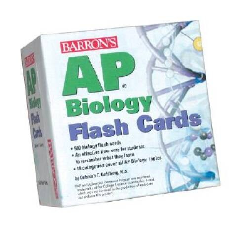AP Biology Flash Cards – Cards By Goldberg, Deborah T. – VERY GOOD