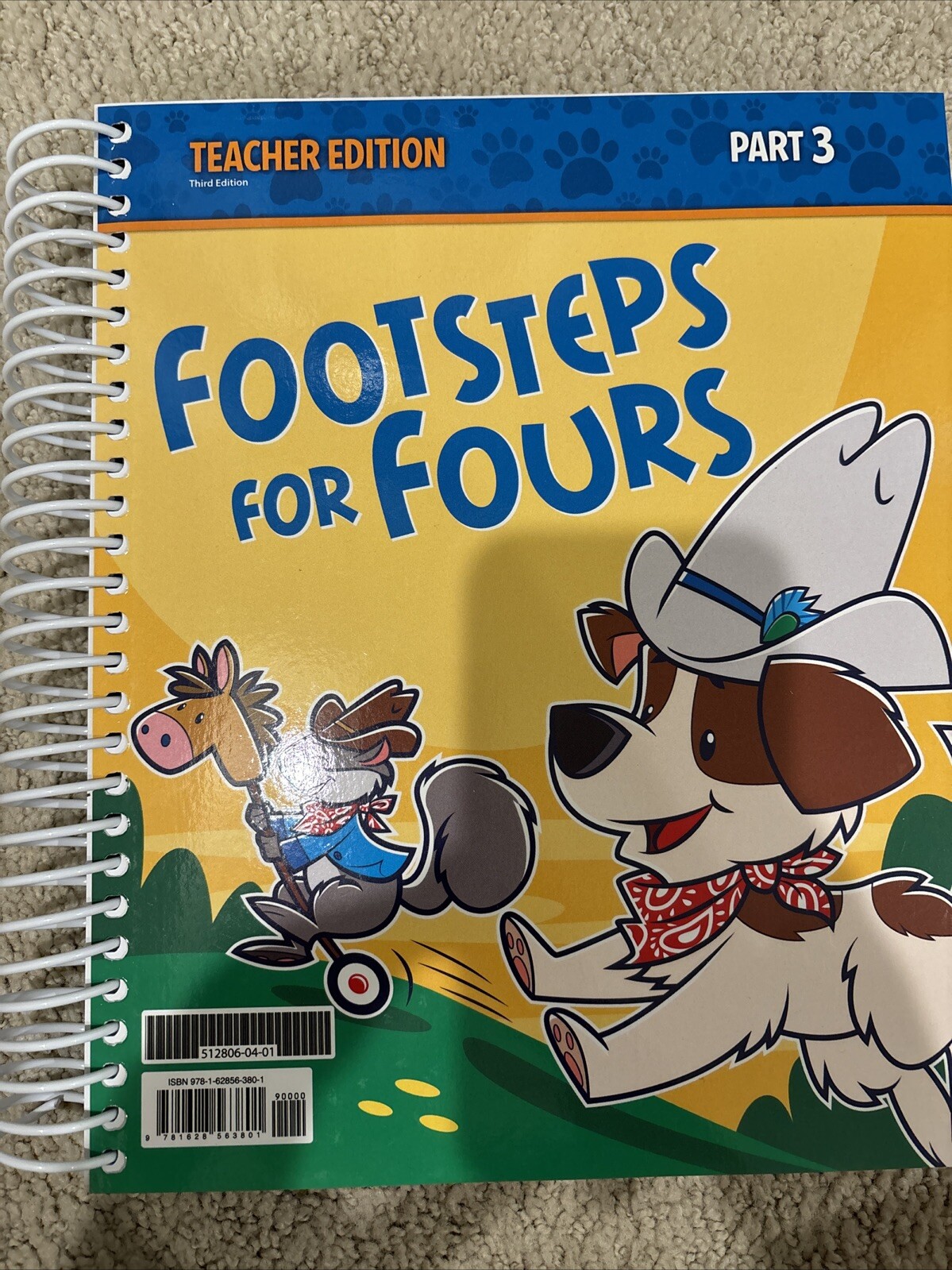 Footsteps for Fours Teacher’s Edition Part 3- BJU 3rd Edition