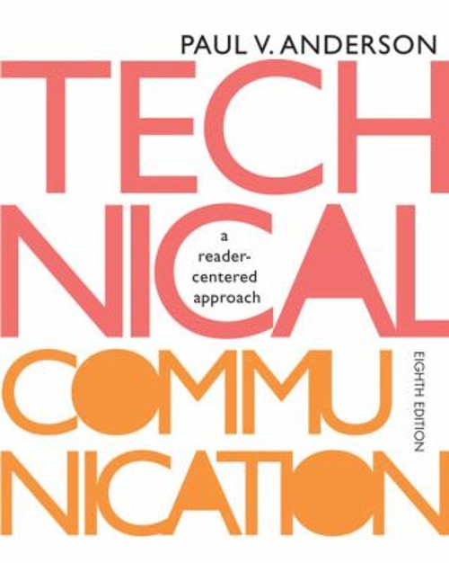 Technical Communication Paperback Paul Anderson