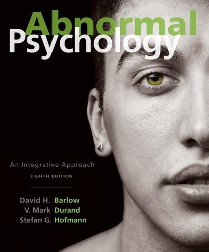 Stefan Hofmann David Barlow V. Durand Abnormal Psychology (Hardback) (UK IMPORT)