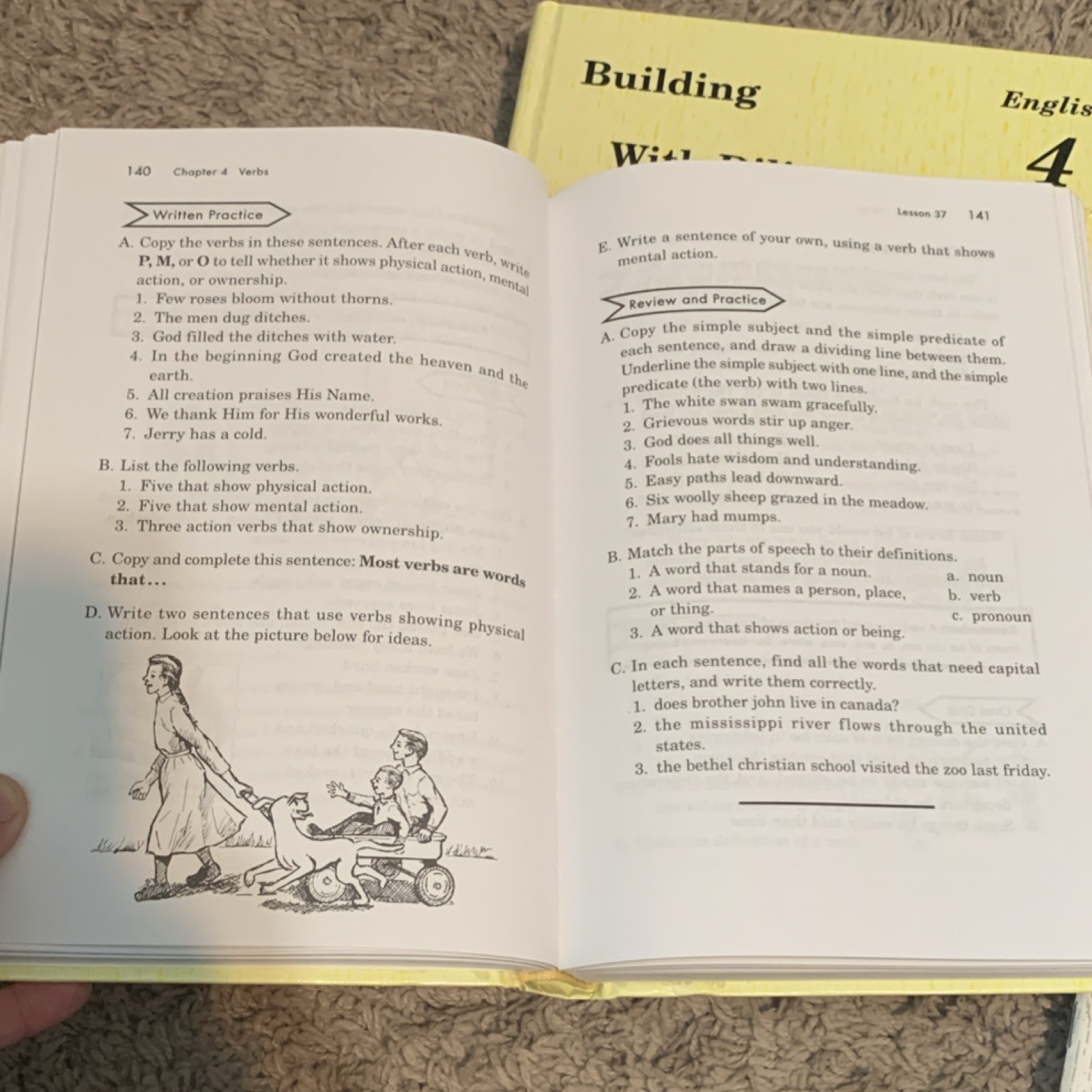 Rod and Staff Publishers Building With Diligence English Textbook Set