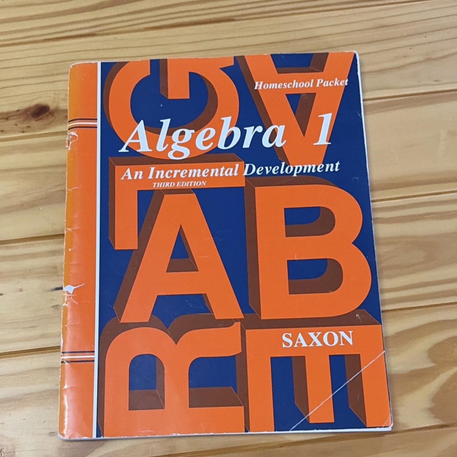 Saxon Algebra 1 Kit: Text, Solution Manual, Test Forms, Homeschool Packet, CDs