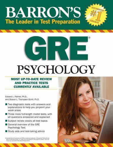 GRE Psychology (Barron’s Test Prep) by Freberg, Laura
