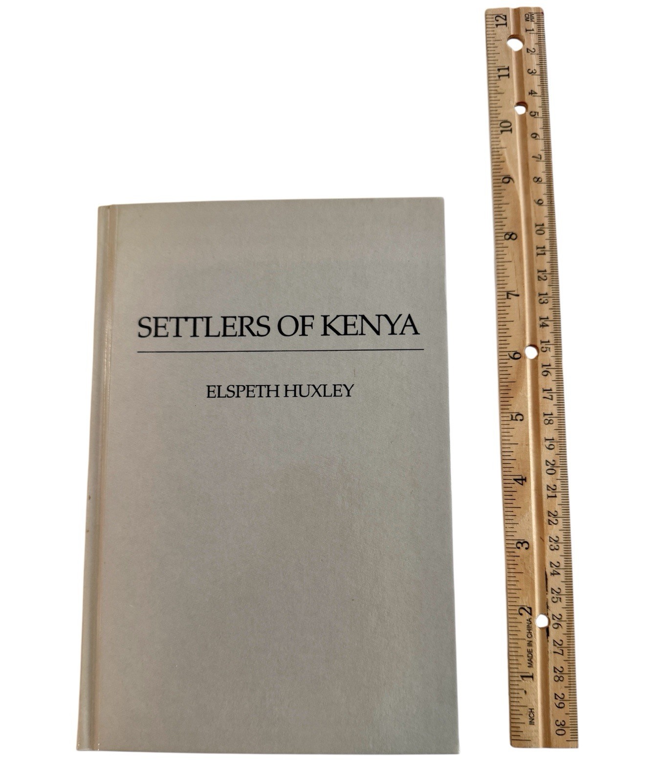 Settlers of Kenya by Elspeth Huxley c.1975 Reprint of the 1948 ed Africa History