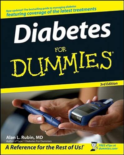 Diabetes For Dummies – Paperback By Rubin, Alan L – VERY GOOD