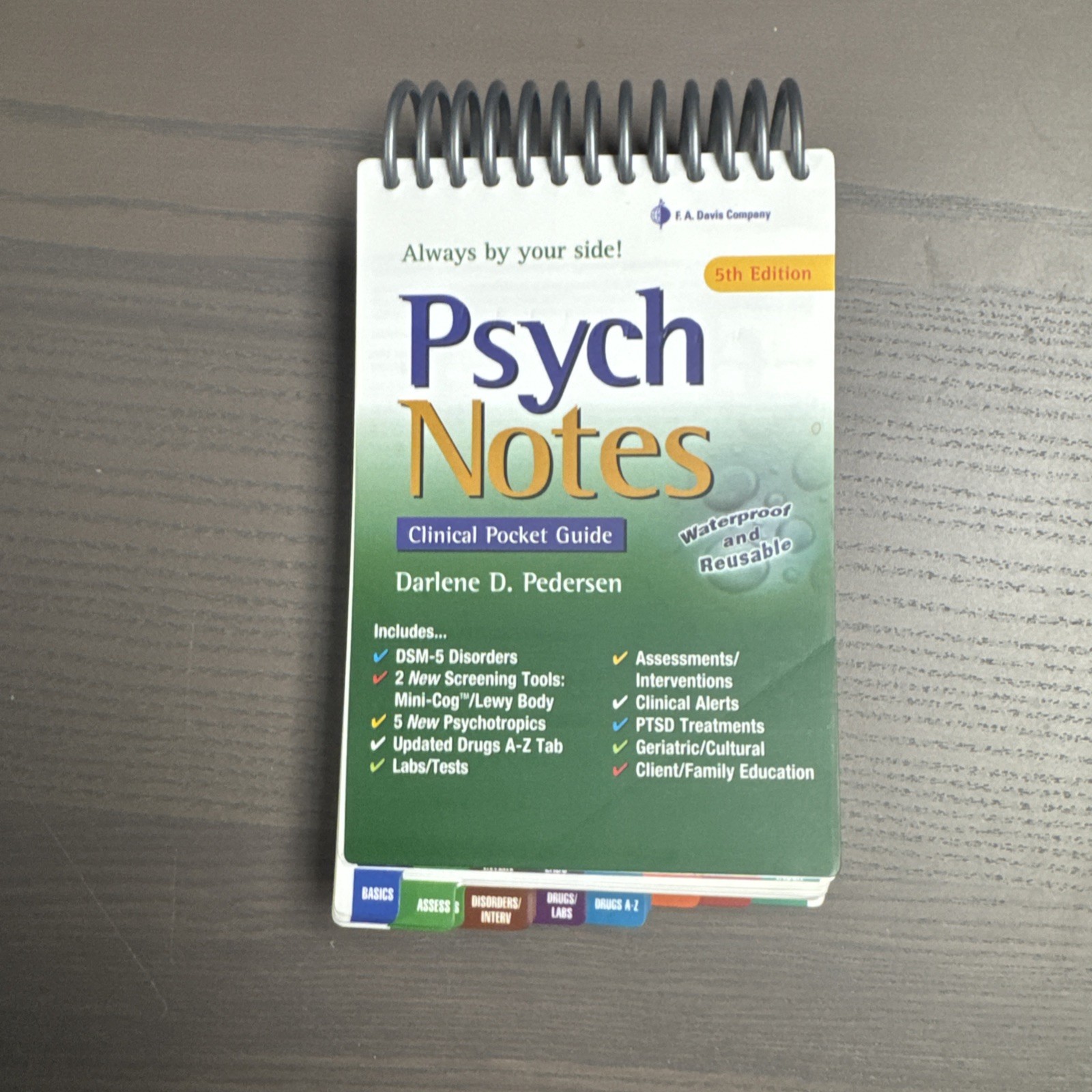 Darlene Pedersen PsychNotes 5th Ed Clinical Nursing Pocket Guide – Psych Mental