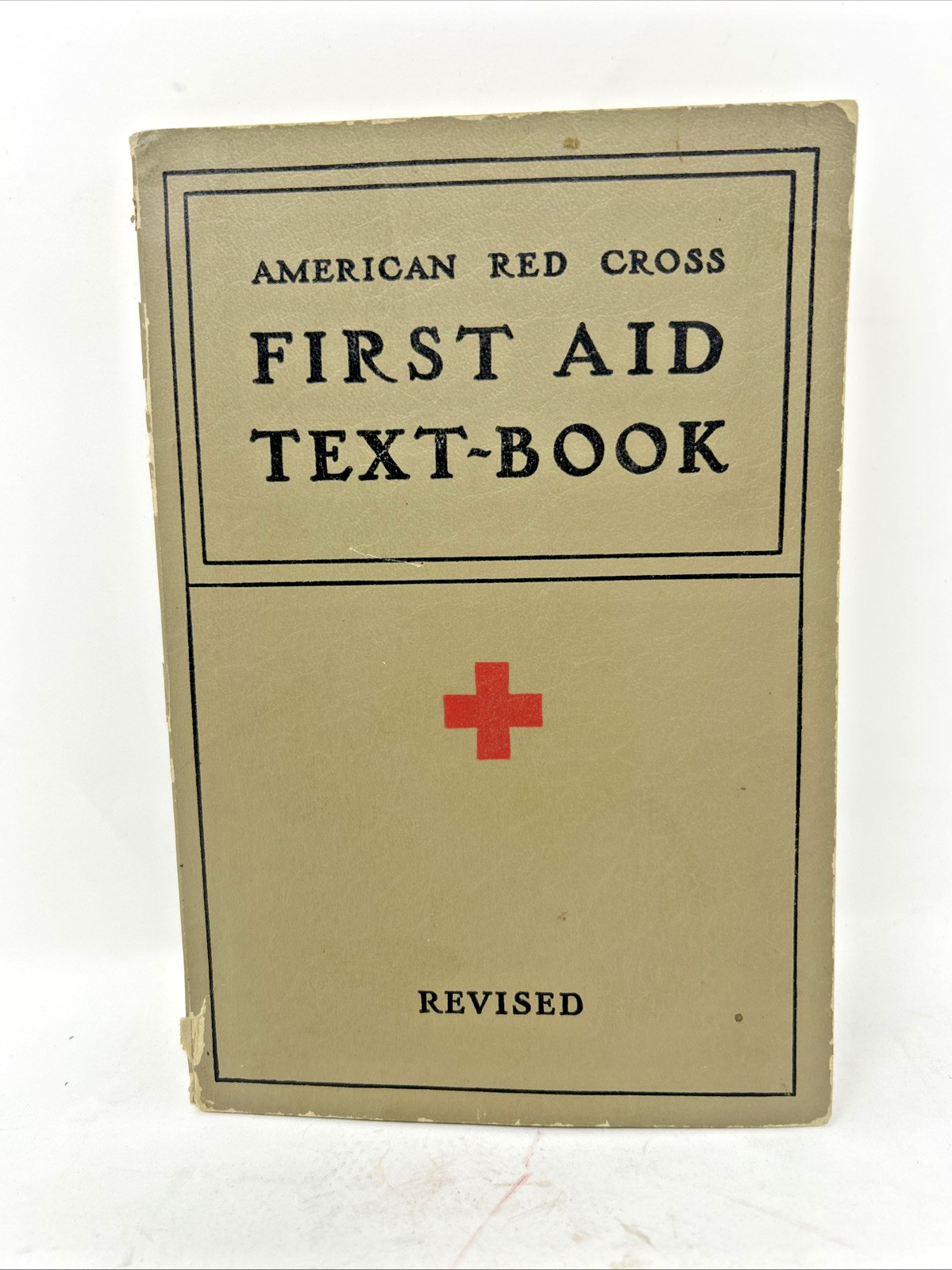 American Red Cross First Aid Text-Book Revised 1933 1940 Paperback Illustrated