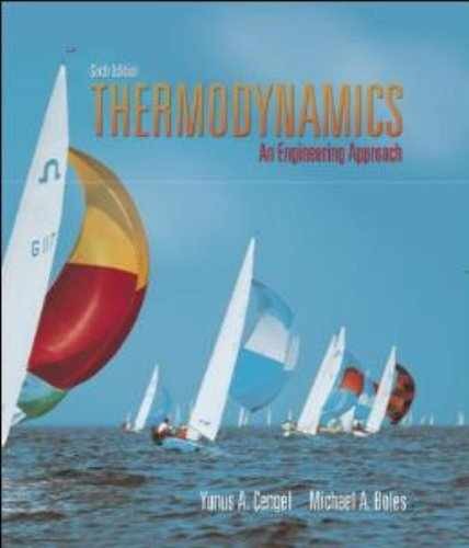 Thermodynamics: An Engineering – Hardcover, by Cengel Yunus; Boles – Very Good