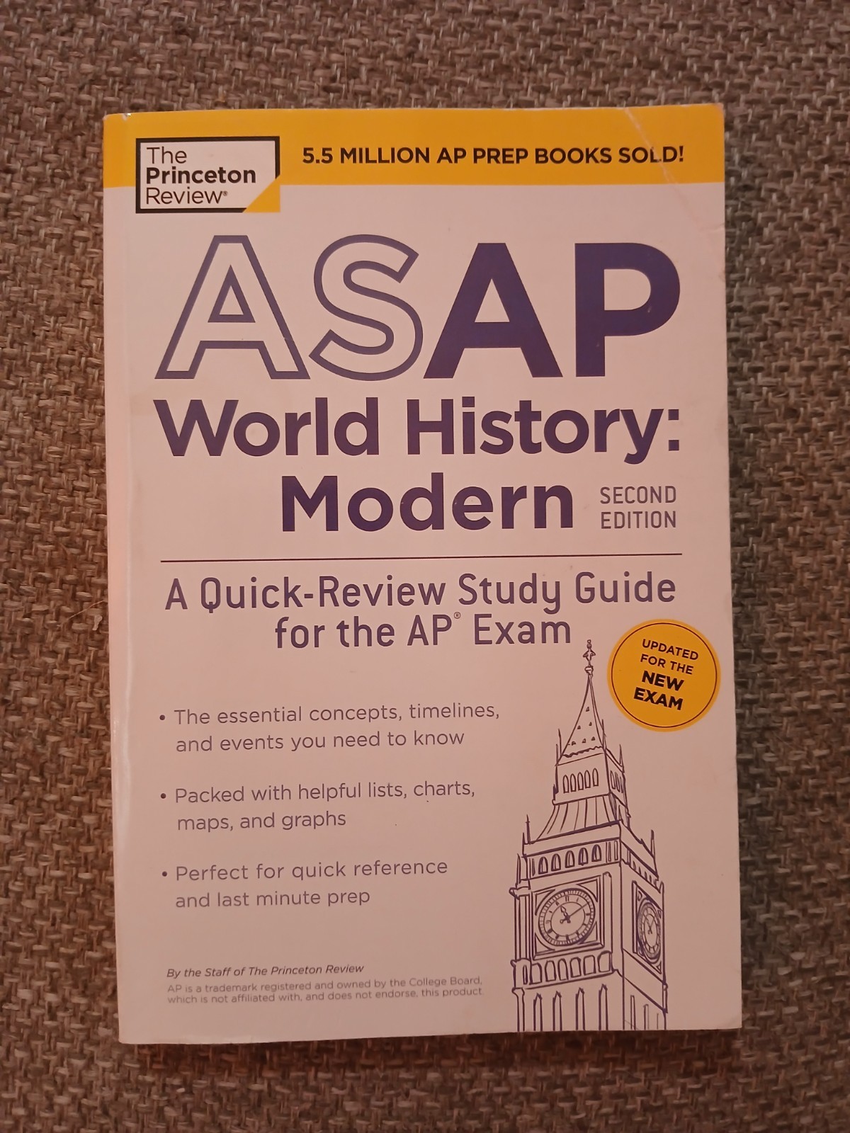 ASAP World History Modern 2nd Edition 2019 A Quick-Review Study Guide AP Exam