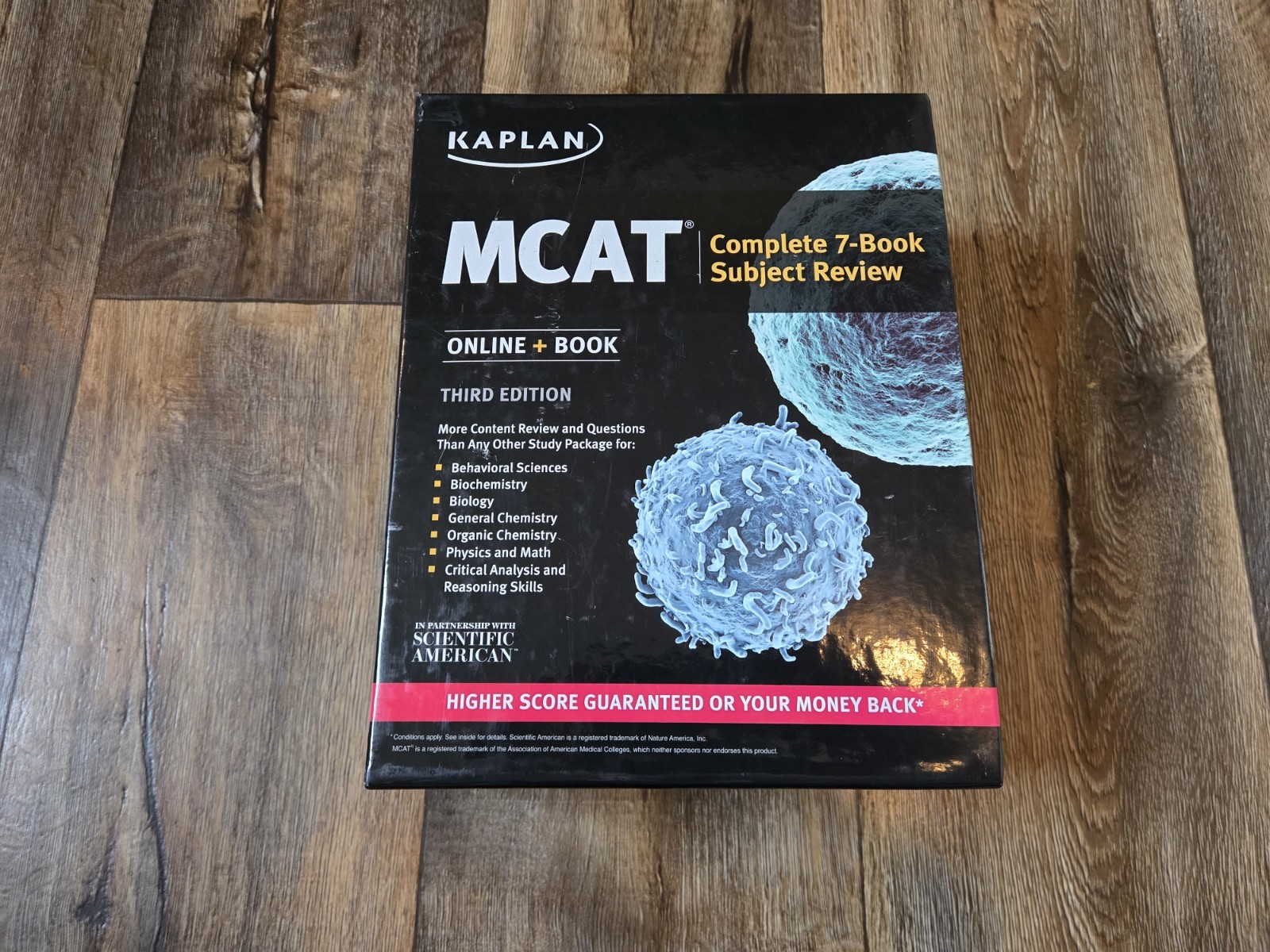 MCAT Complete 7-Book Subject Review: Online + Book [Kaplan Test Prep]