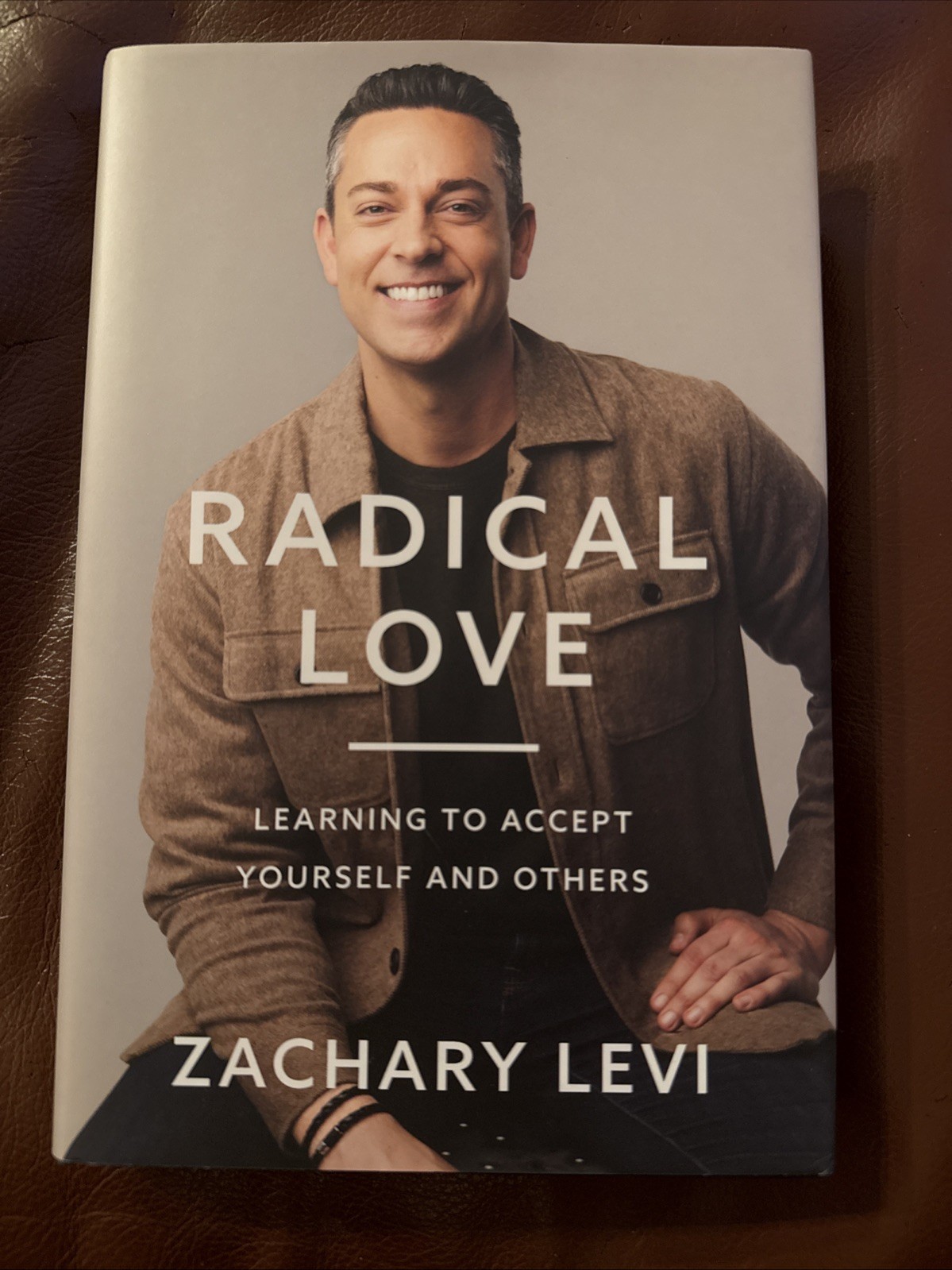 SIGNED Zachary Levi Radical Love Hardcover Book Shazam Chuck
