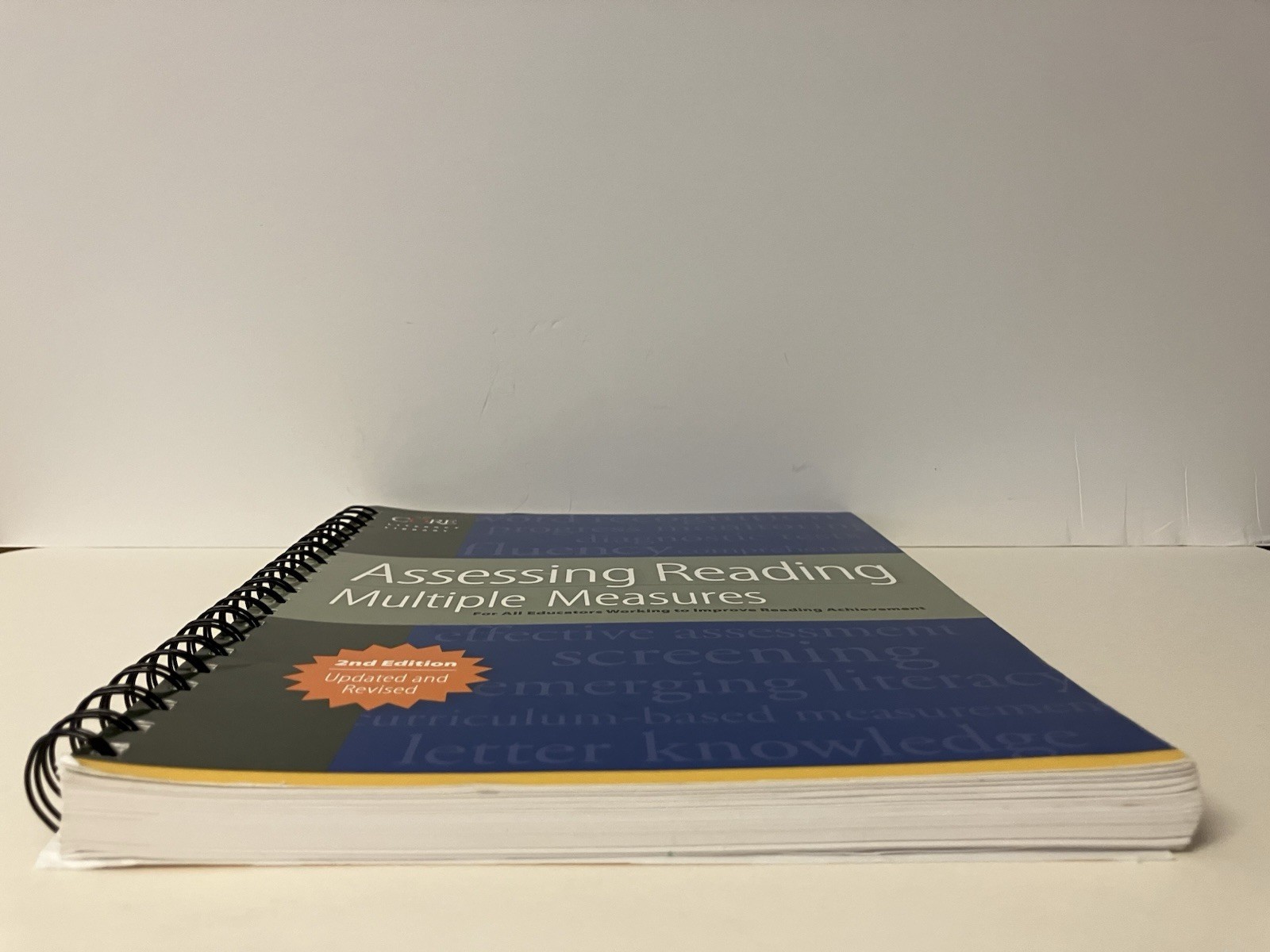 Assessing Reading Multiple Measures 2nd Edition 2007 Spiral Paperback VERY GOOD