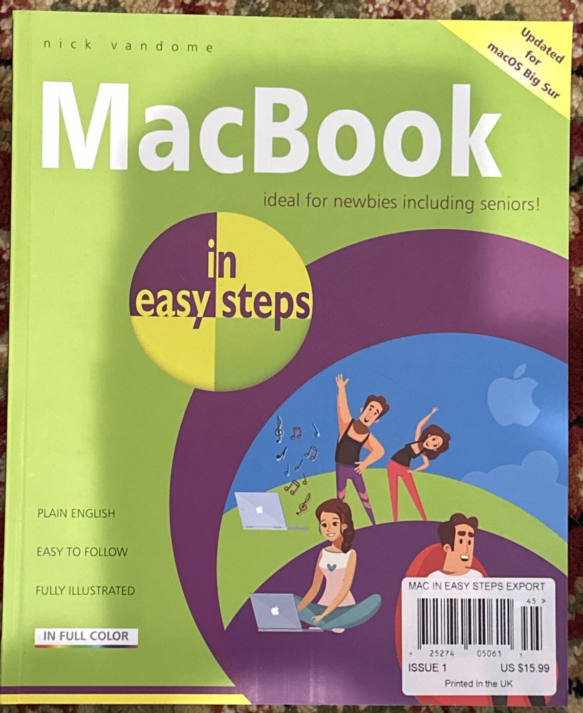 MacBook in easy steps Issue 01 2020 Nick Vandome