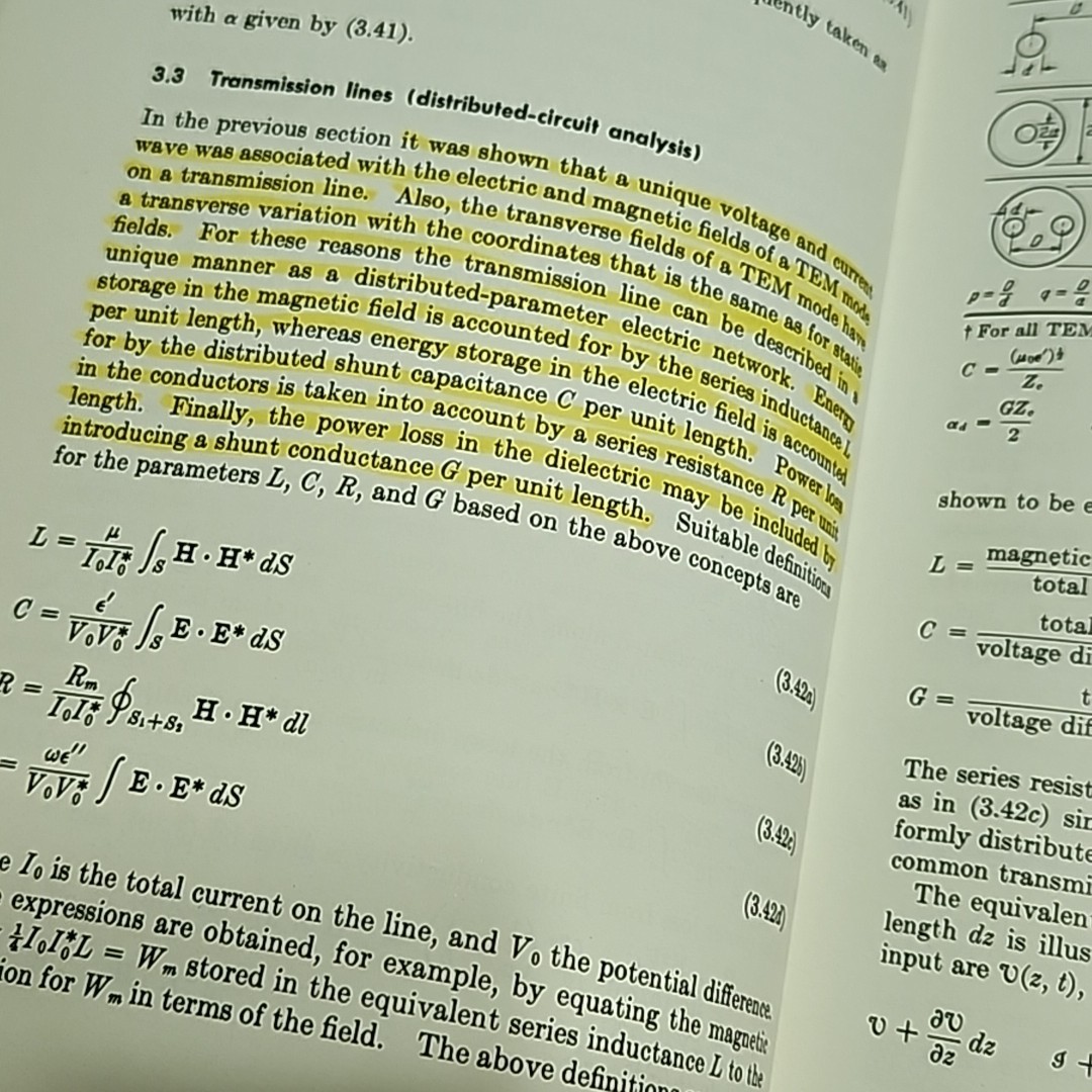 Foundations for Microwave Engineering, Hardcover 1st Edition, McGraw-Hill Series