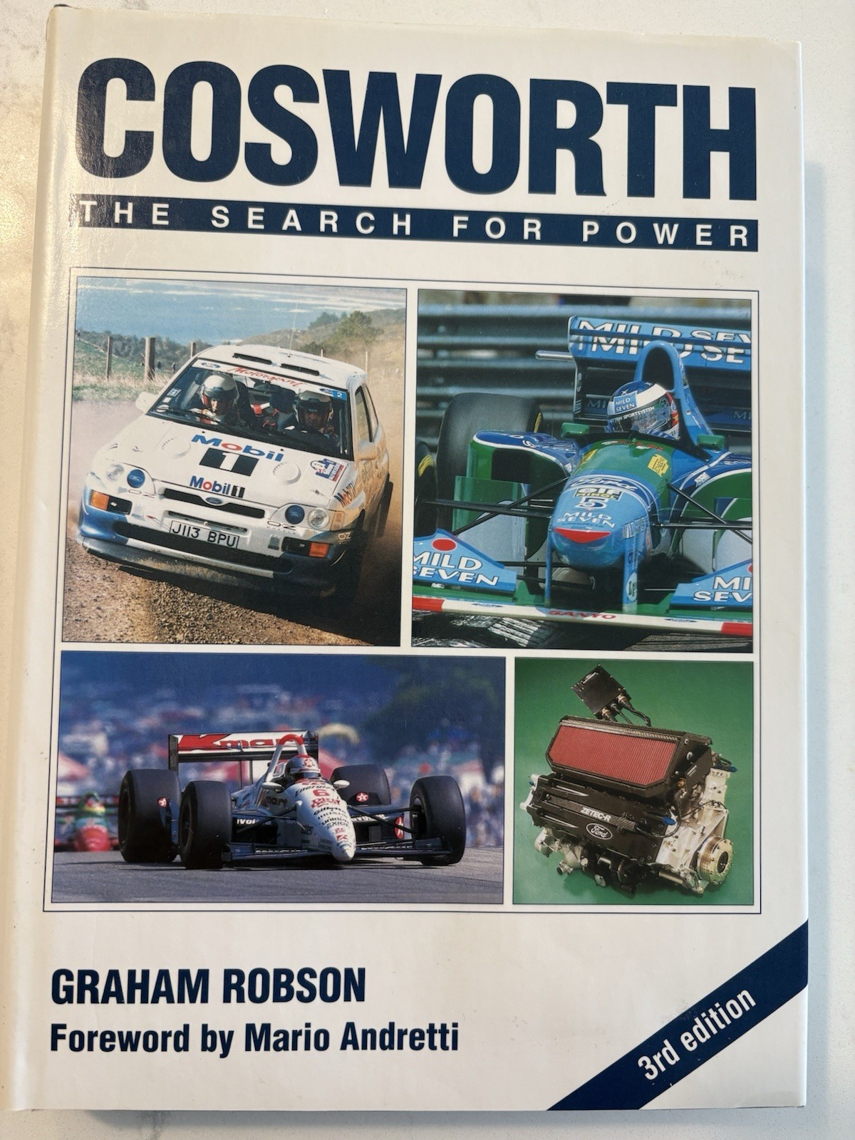Cosworth, The Search For Power (3rd Edition), Graham Robson – Hardback book