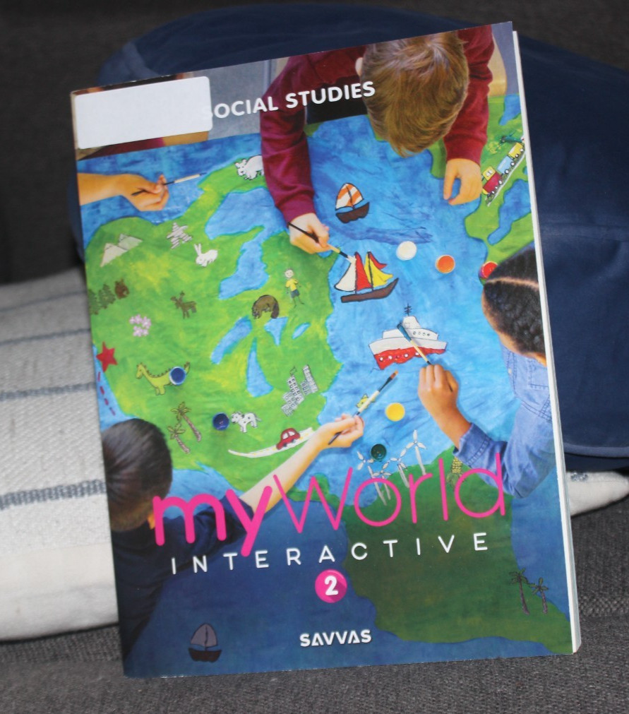 My World Interactive 2 Savvas Social Studies Student Textbook Like New! BULK