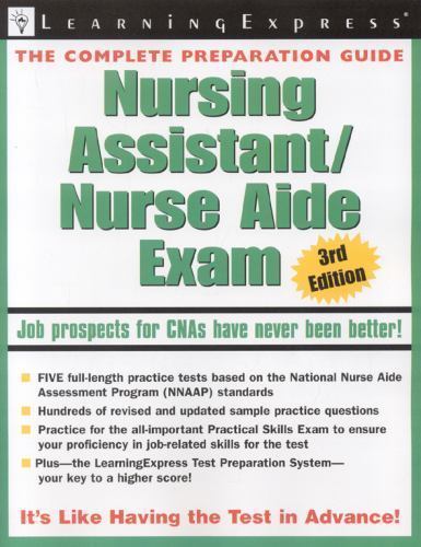 Nursing Assistant/Nurse Aide Exam 3rd Edition (Nursing Assistant/Nurse Aide…