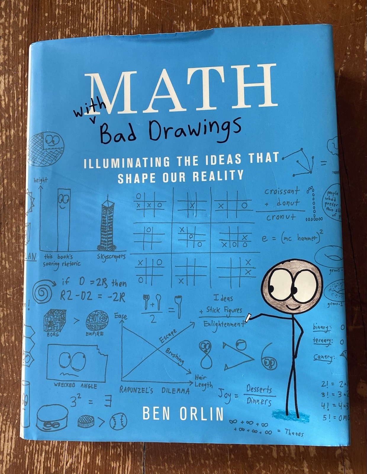 Math with Bad Drawings Illuminating the Ideas Art Math Hardcover Book Ben Orlin