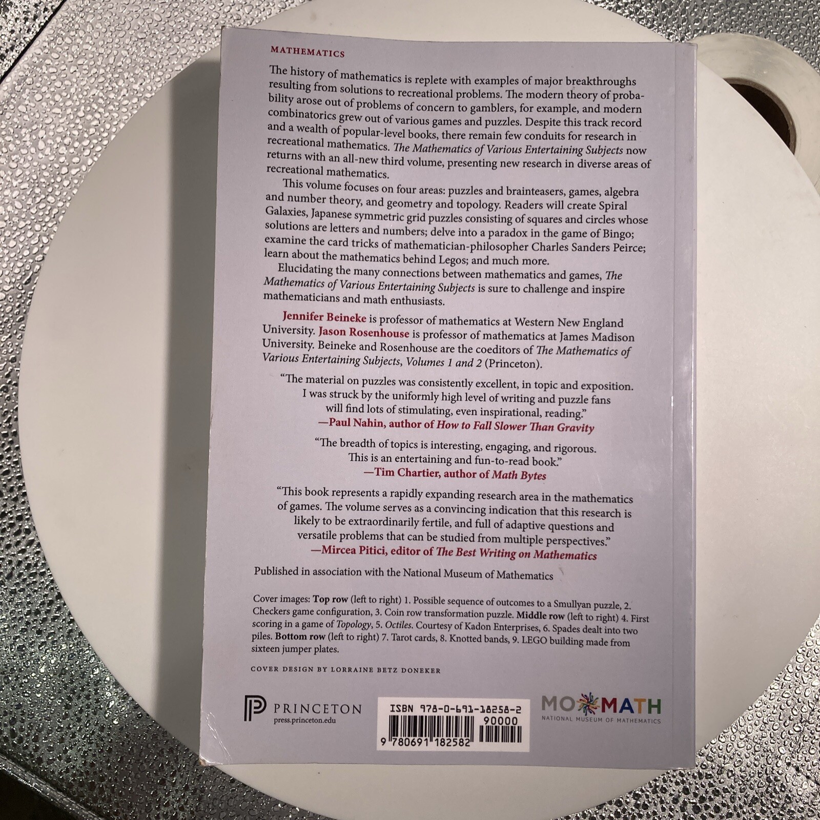 THE MATHEMATICS OF VARIOUS ENTERTAINING SUBJECTS: VOLUME 3 Beineke
