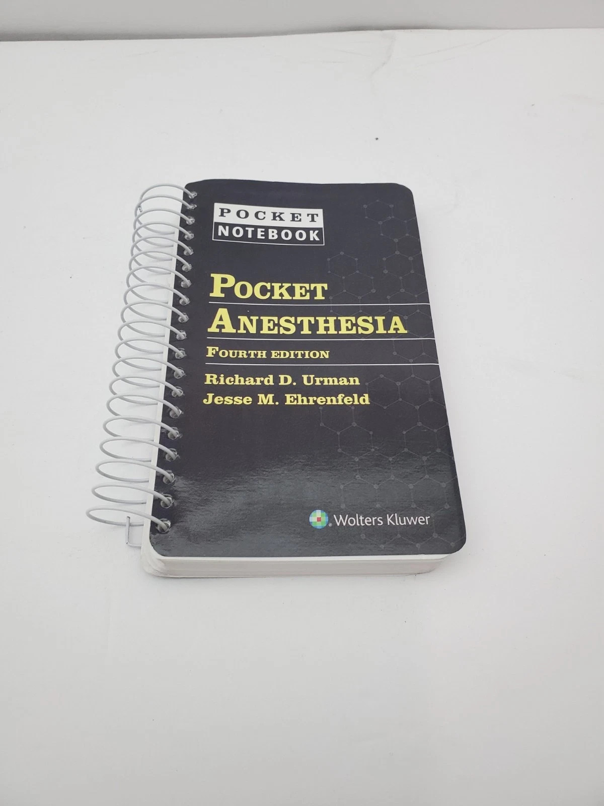 Pocket Anesthesia (Pocket Notebook) 4th Edition by Richard D. Urman ( Spiral )!!