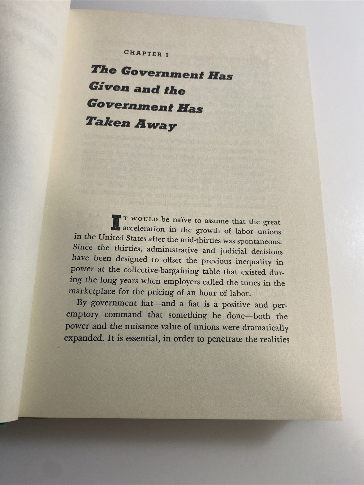 1968 Book 📕 Collective Bargaining The Power To Destroy Industrial Peace ☮️ ab3