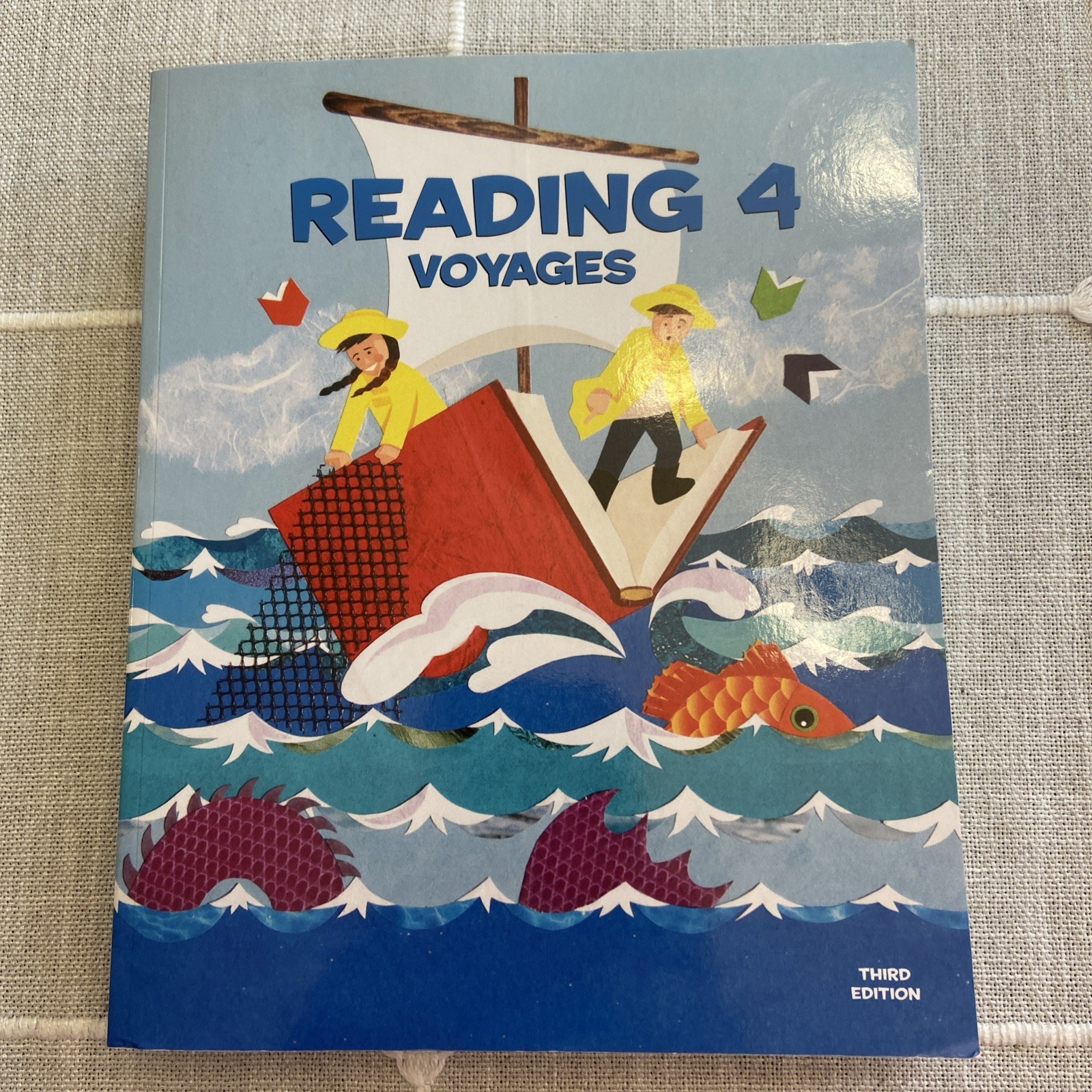 NEW BJU Press 4th grade READING 4 VOYAGES STUDENT TEXT 523613 3rd ed textbook