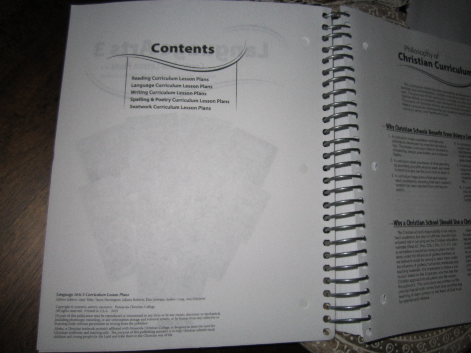 Abeka 3rd Grade Language Arts Curriculum Lesson Plans # 311235