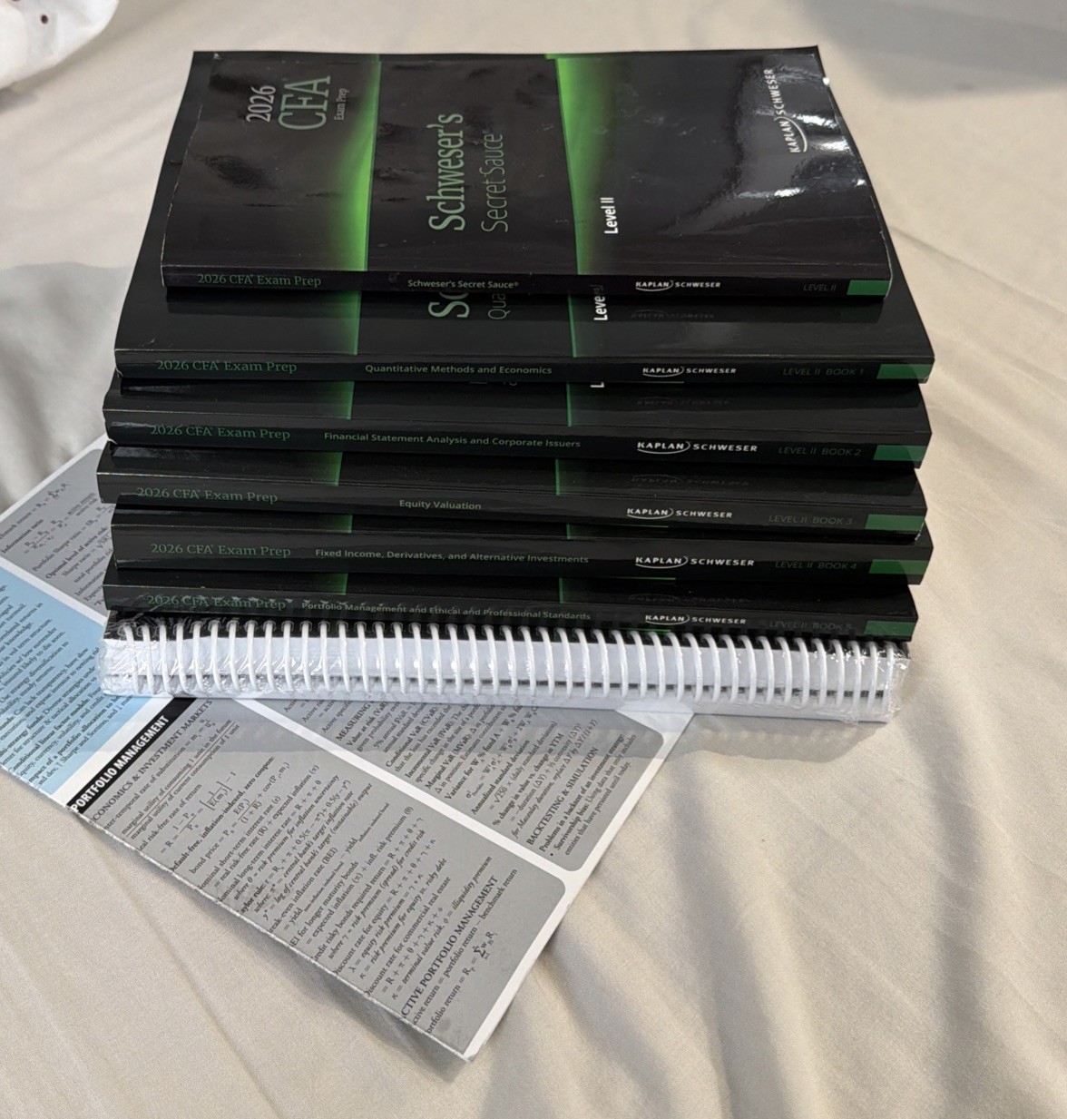 Kaplan Schweser CFA Level 2 NEW 2026 ALL BOOKS