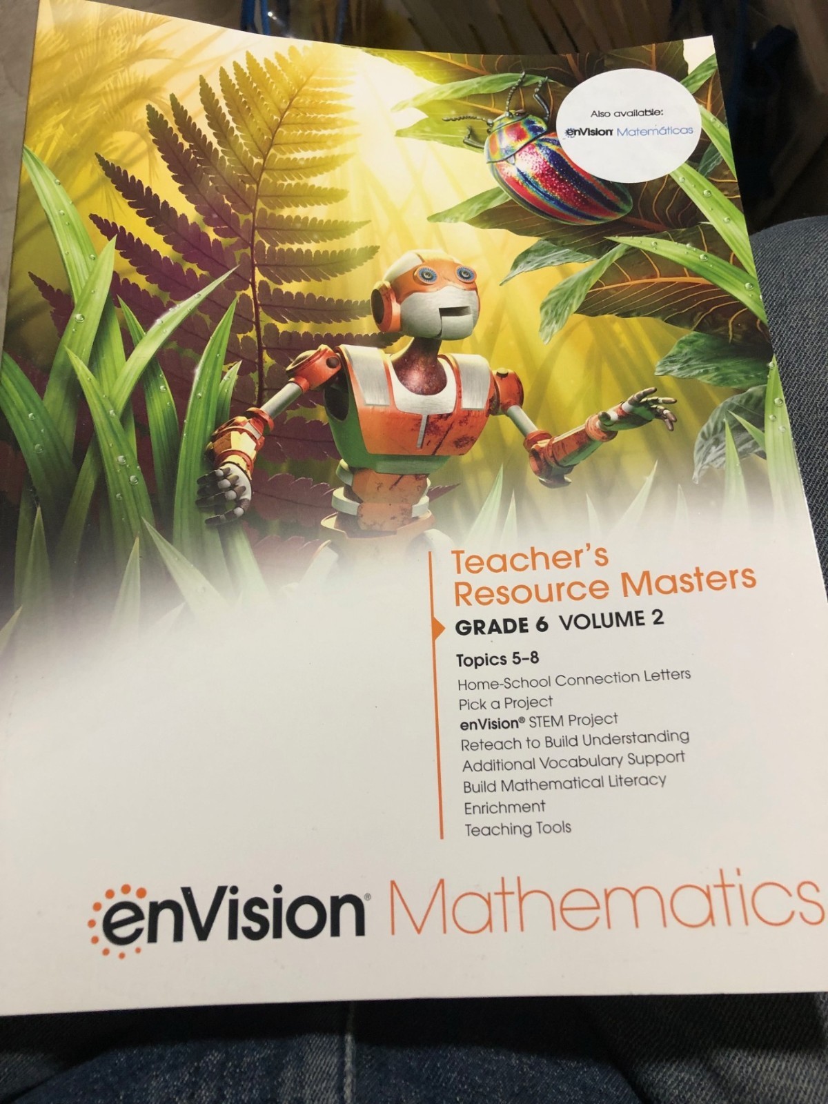 Savvas enVision Mathematics Teacher’s Resource Masters Grade 6 Volume 2