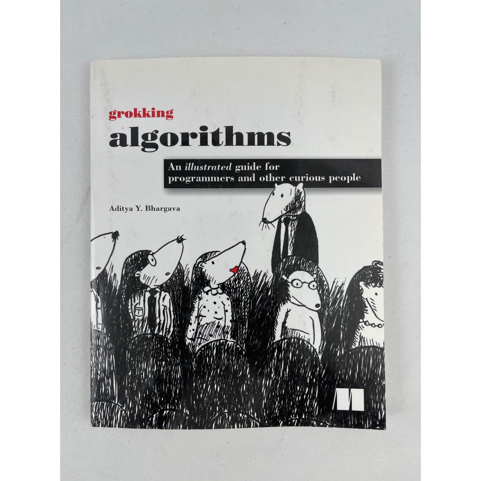 Manning Grokking Algorithms Aditya Bhargava Paperback Illustrated Python