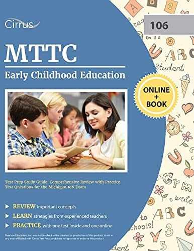 MTTC Early Childhood Education Test Prep Study – Paperback, by Cox – Very Good