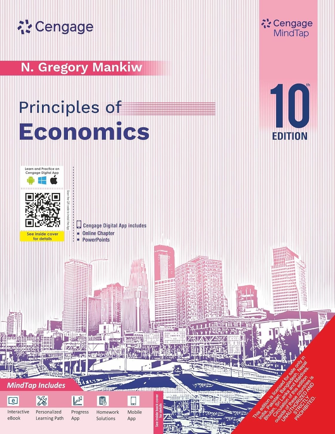 4-7DAYS DELIVERY- Principles of Economics by N. Mankiw, 10TH INTERNATIONAL ED.