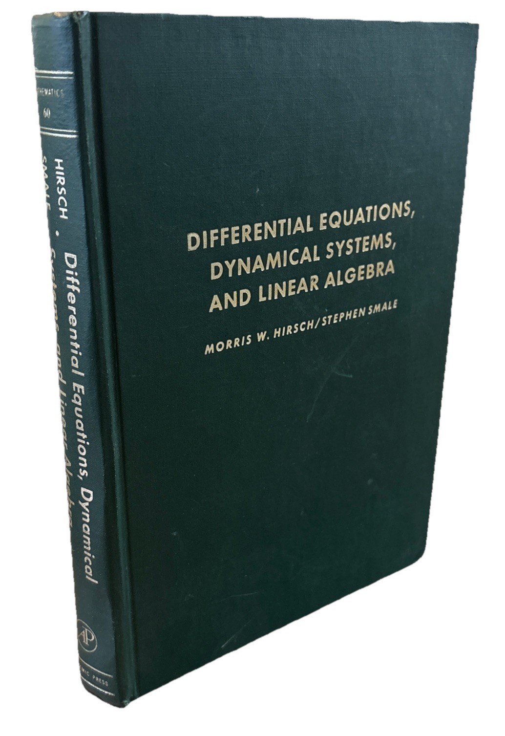 Differential Equations Dynamical Systems & Linear Algebra HC Hirsch Very Good*