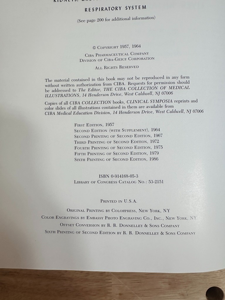 The CIBA Collection Of Medical Illustrations Volume 3 Digestive System 1964