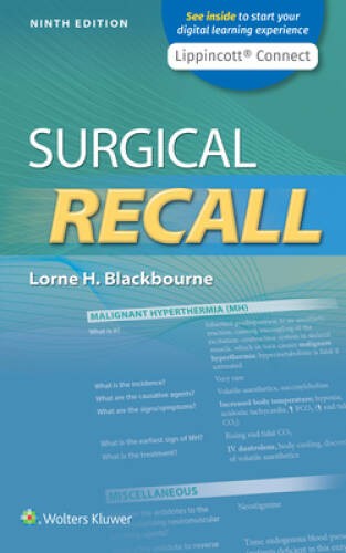 Surgical Recall (Recall Series) – Paperback By Blackbourne, Lorne – GOOD