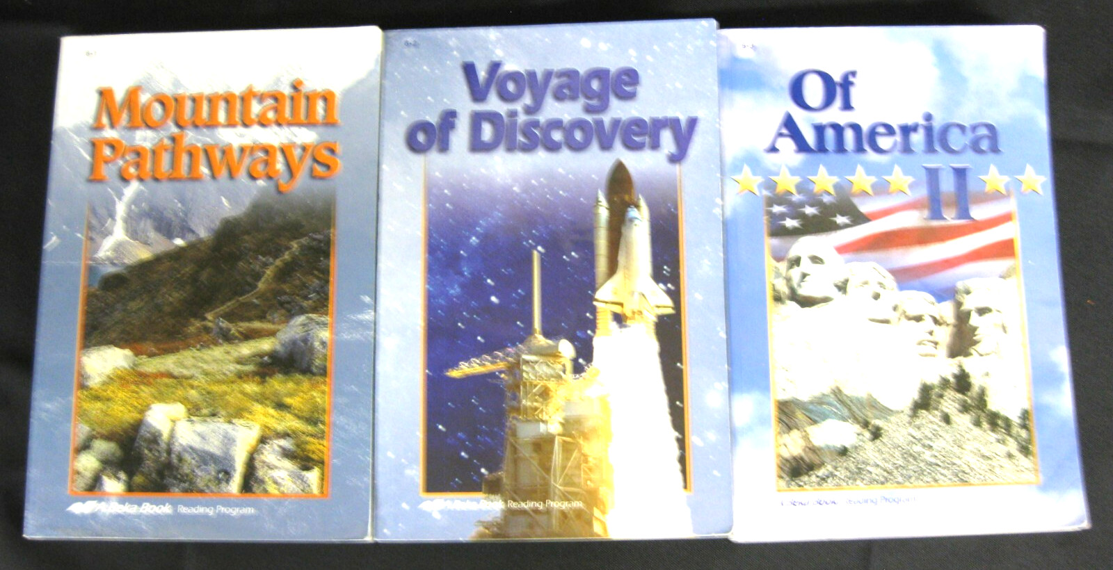 Abeka book Reading Program 6th grade Student readers homeschooling lot of 3