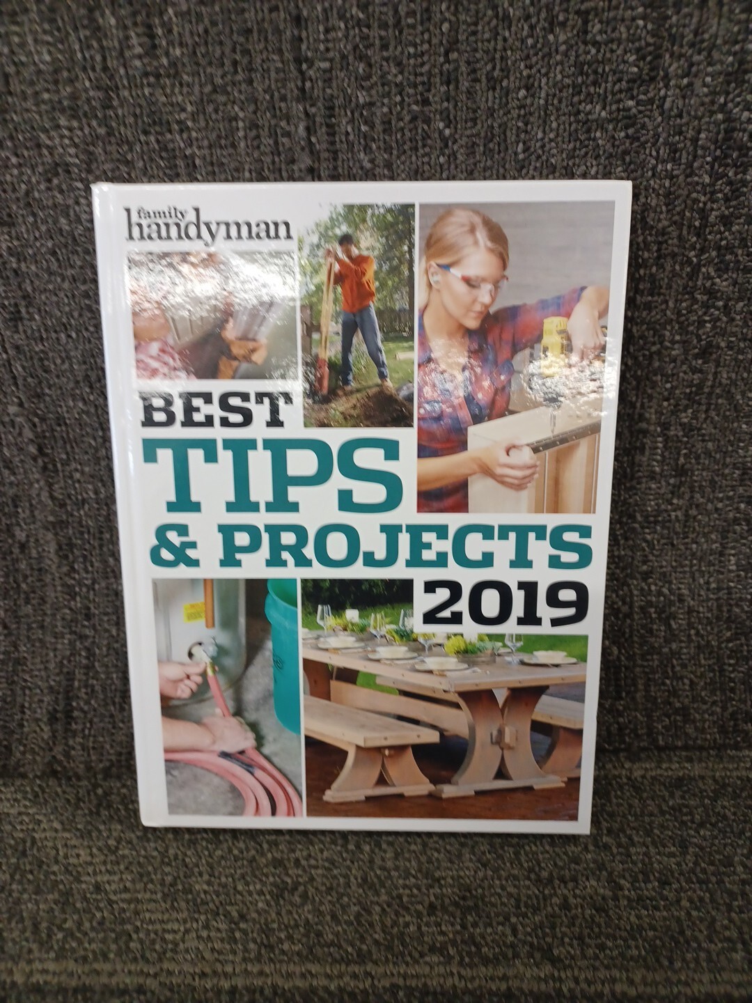 NEW BOOK – FAMILY HANDYMAN BEST TIPS and & PROJECTS 2019 (2019) – HARDCOVER BOOK
