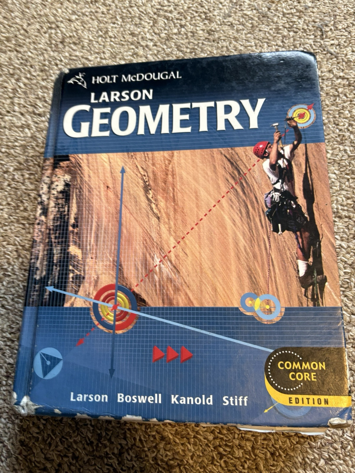 Holt McDougal Larson Geometry Textbook – Hardcover