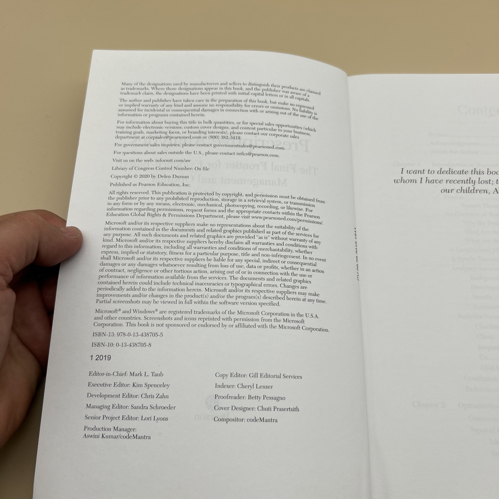 Prescriptive Analytics by Dursun Delen 2019 Business Analytics Data Science Book
