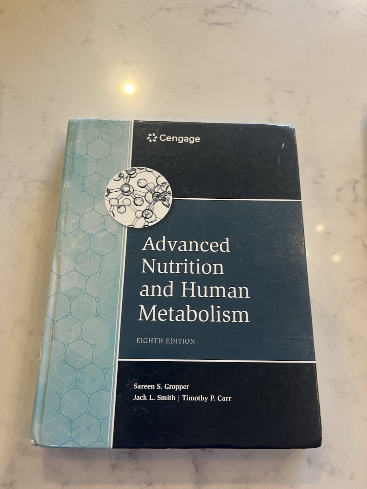Cengage Advanced Nutrition and Human Metabolism 8th Ed Hardcover Gropper