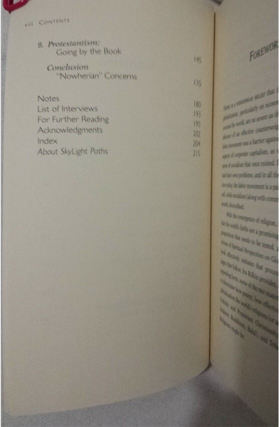 Spiritual Perspectives on Globalization Making Sense Economic Cultural Upheaval