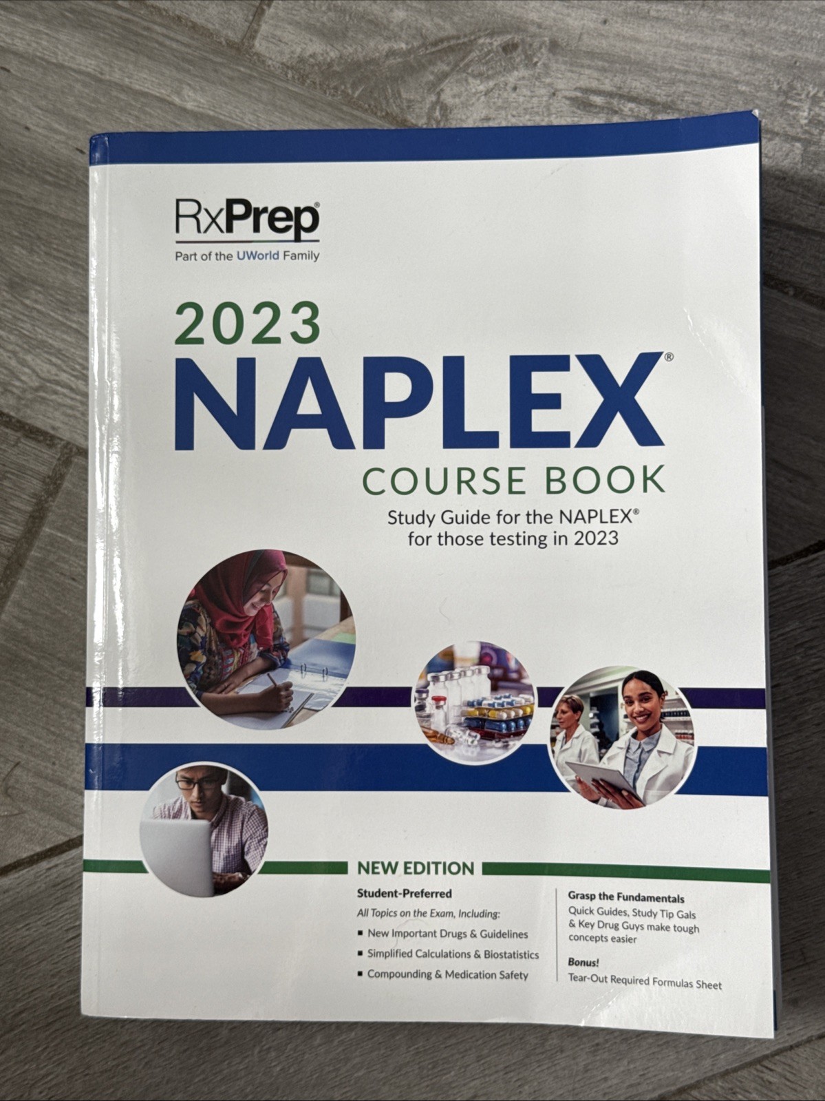 RxPreps 2023 Course Book for Pharmacist Licensure Exam Prep Good